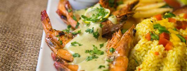 Zalm met gegrilde courgettes 8